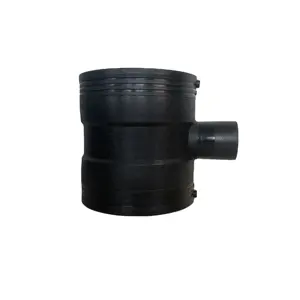 HX Competitive Price Hdpe electrofusion Pipe Fittings Hot Melt Socket Reducer Tee For Water Supply