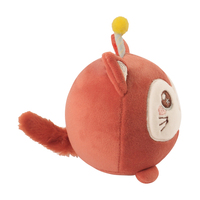 Mignon forêt ville série ronde Animal jouet sphérique écureuil peluche en deux tailles coton couette pour enfants cadeau décoration