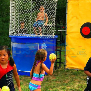 Tanque inflável alto grau comercial, alto estranho, jogo de carnaval, máquina dunker de água, tanque úmido - Product Image 3