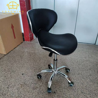 Chaise de technicien Mobilier moderne de salon de beauté de luxe avec hauteur réglable Équipement de spa Tabouret pour ongles faciaux Chaise