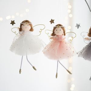 Nouvelles décorations suspendues créatives et adorables en forme de fée et d'ange pour sapin de Noël, idéales comme cadeau pour enfants - Product Image 3