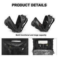 Mochila Táctica Molle de Gran Capacidad para Senderismo, Multicolor Camuflaje, 45L