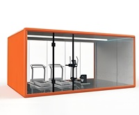 Grande nacelle de couchage XXL autoportante maison préfabriquée cabine modulaire cabine acoustique de réunion de bureau cabine