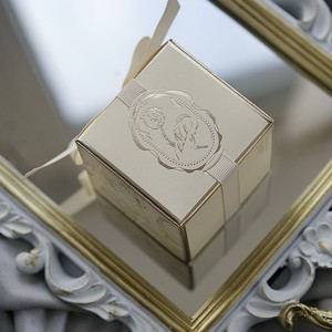 Boîte Cadeau en Papier d'Art de Luxe en Gros, Boîte à Dragées Style Mode pour Mariage, Chocolats, Faveurs et Cadeaux d'Invités - Product Image 5