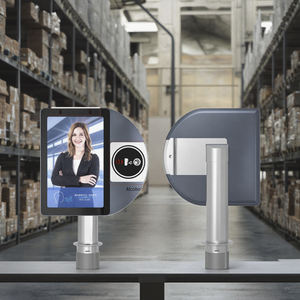 Appareil de contrôle d'accès et de pointage avec détecteur d'alcool, éthylotest, terminal de reconnaissance faciale biométrique - Product Image 1