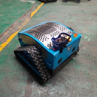 Pengiriman Gratis Mesin Pemotong Rumput Mini Bensin 16HP 4 Tak Kontrol Jarak Jauh Tanpa Kabel DIY untuk Memotong Rumput di Kebun