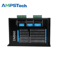 Driver de moteur pas à pas haute performance AMPSTech DM860 7.2A 24-40VDC, unité de contrôle de moteur industriel