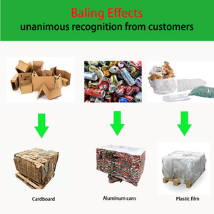 Xiangshangma 60 tấn thủy lực dọc <span class=keywords><strong>baling</strong></span> Báo Chí Baler máy cho chai nhựa nhôm các tông - Product Image 2