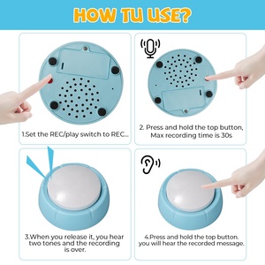 2024 Chất Lượng Cao Mini Tương Tác Con Chó Mèo Giáo Dục Nút Thiết Lập Năm Mới Hàng Đầu Xếp Hạng Người Tiêu Dùng Điện Tử Ghi Lại Nói - Product Image 4