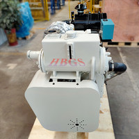 China modificado 6BT 5.9L 300hp 3000RPM Kit de conversión de motor marino con caja de cambios para barco de arrastre de potencia