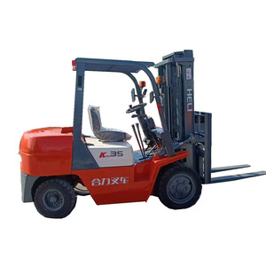 รถยกดีเซลฮีลิมือสอง CPCD35 ซีรีส์ K ซีรีส์ 35 ขนาด 3.5 ตัน เสากระโดงสองท่อน ยางตัน จัดส่งจากจีน มีสินค้าในสต็อก - Product Image 1