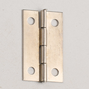 Bisagra de 30x17mm de Bronce Antiguo de Acero al Carbono para Cajas de Madera y Hierro, Equipaje - Product Image 1