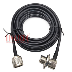 Câble d'antenne à angle droit RG58U Coaxial N mâle N femelle 920MHz GSM <span class=keywords><strong>2G</strong></span> Copper Fiber Jumper for Outdoor Car Communication Cables - Product Image 4