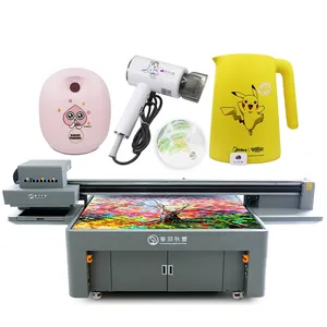High Quality Productivity 1810 UV Inkjet Flatbed Printer Digital Led for Glass Metal PVC Leather Advertising Bags Printing