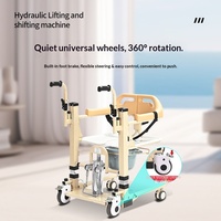 Chaise de toilette mobile hydraulique relevable antidérapante pour la rééducation et les soins infirmiers, classe II, pour le bain