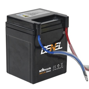 <span class=keywords><strong>Batterie</strong></span> au plomb sans entretien scellée de haute qualité DENEL 6MF2.5L 12V 2.5AH pour moto - Product Image 4