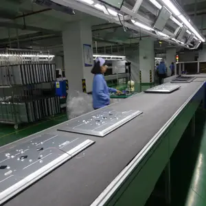 Customized Belt Conveyor LCD TV Assembly Line CBU TV Assembly Line In Hongdali