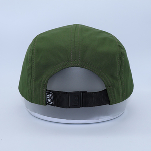 OEM Custom High Quality <span class=keywords><strong>5</strong></span> <span class=keywords><strong>Panel</strong></span> Cap Trendy Sport Verstellbarer Camp Hut Gewebtes Patch Logo für Outdoor-Abenteuer Fishing Beach Wear - Product Image 5