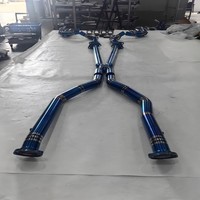 Système d'échappement complet Valvetronic en alliage de titane pour Lexus RX, RCF, RC300, RC350, RC359, Q300, SC300, SC400, Lexus Turbo Axle Back