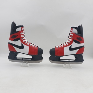 <span class=keywords><strong>Pattini</strong></span> da Hockey su <span class=keywords><strong>ghiaccio</strong></span> da <span class=keywords><strong>uomo</strong></span> rossi e neri perfetti per il pattinaggio sul <span class=keywords><strong>ghiaccio</strong></span> da diporto e la fodera resistente all'umidità - Product Image 3