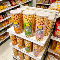 Popcorn en vrac aromatisé au maïs doux 180g, sans graisses trans, prêt à servir, qualité alimentaire pour les distributeurs internationaux, export en gros