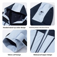 Veste bomber homme 3-en-1 personnalisable, amovible, chaude, doublée polaire, à capuche, coupe-vent, pour l'extérieur, collection automne-hiver