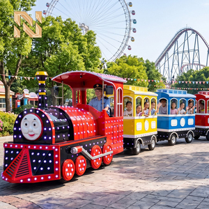 Nova Rides <span class=keywords><strong>Train</strong></span> électrique sans rails à 24 places pour visites touristiques et parcs d'attractions - Product Image 1