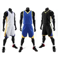 Neue einzigartige sublimierte benutzer definierte Basketball-Trikots Design billige Basketball-Uniform