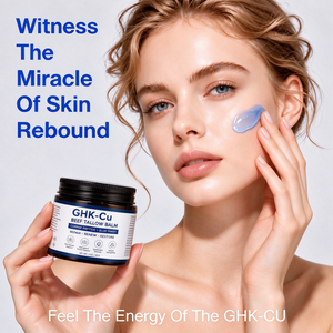 Baume au cuivre GHK Cu, peptide de cuivre, tripeptide de cuivre, hyaluronate de sodium, panthénol, beurre de karité, hydratation intense de la peau - Product Image 5