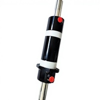 Vérin hydraulique de direction à double effet de marque YD pour engins de construction, tige de piston chromée dure, véhicule d'ingénierie