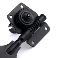 Vente en gros Noir 4R ou 4L Open Gear Guitare Tuning Pegs Keys Tuners Set Electric Bass Machine Heads à vendre
