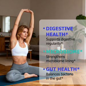 Capsules de prébiotiques et probiotiques OEM ODM : Xylooligosaccharides pour préparer l'intestin et favoriser la prospérité des probiotiques – Mélange probiotique - Product Image 4