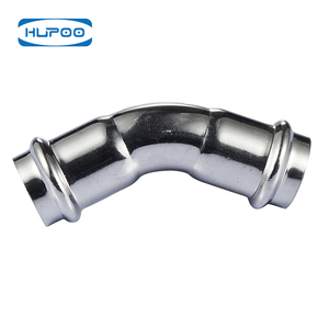 Conexiones a Presión Comerciales de Acero Inoxidable SS304 SS316 Pulido, Duraderas para HVAC, Plomería, Tuberías de Gas y Equipos de Procesamiento de Alimentos - Product Image 5