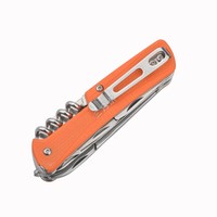 Hochwertiges Outdoor Survival Multi Messer mit Schere Flaschen öffner Säge 19 All-in-One-Werkzeug für Männer Multi Tool Taschen messer