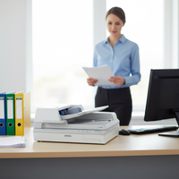Escáner USB A3 E-pson DS-70000, Tableta de Gestión de Documentos de Alta Velocidad, Escaneo por Lotes ADF, Escáner de Documentos, Imágenes y Fotos, en Stock