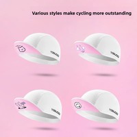 Gorra de Ciclismo TOSUOD con Serigrafía, para Mujer, Ligera, Protección Solar, Transpirable, Secado Rápido, Absorbente de Sudor