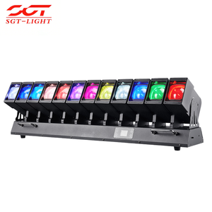 Barra de Luz Móvil Superbrillante 12x60W RGBW 4 en 1, Barra de Ondas 1260 DMX512 con Zoom, Luz de Escenario para DJ, Discoteca, Club Nocturno - Product Image 2