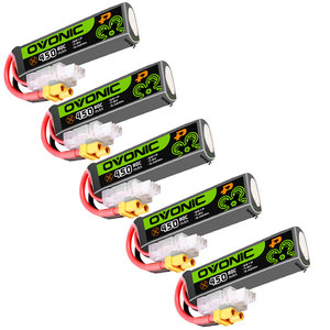 BT2.0/ PH2.0/XT30 플러그로 5PCS OVONIC 1S 2S Lipo 배터리 350mAh/450mAh/550mAh/650mAh Lipo 배터리 - Product Image 6