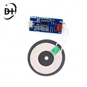 Fuente de alimentación inalámbrica de 5V 1A, cargador inalámbrico de 5W, transmisor universal de carga rápida, Micro USB DIY - Product Image 3