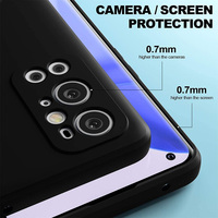 Coque de protection personnalisée pour appareil photo, en TPU souple, antichoc, pour téléphone portable OnePlus 6 7 8T 9 Pro Nord