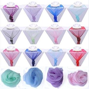 Chemins <span class=keywords><strong>de</strong></span> <span class=keywords><strong>table</strong></span> en <span class=keywords><strong>organza</strong></span> 12 "X 108" pour réception <span class=keywords><strong>de</strong></span> mariage ou décoration <span class=keywords><strong>de</strong></span> fête - Product Image 5