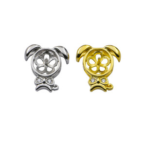 Colgante de Plata S925 con Diseño de Perro del Zodiaco, para Mujer, con Pelo de Bebé, Perla, Accesorios de Joyería DIY, Componentes de Bisutería - Product Image 5