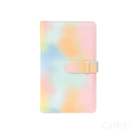 Album photo miniature en cuir PU pour collection de cartes Kpop, 96 pochettes, pour photos Instax 11 et films – Fabrication artisanale