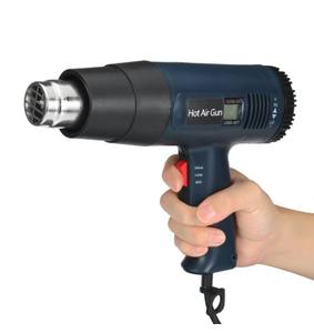 Soprador de Ar Quente Multifuncional 2000W de Grau Industrial para Bricolagem com Regulação de Temperatura Contínua e Motor de Cobre Puro - Product Image 3