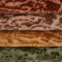 Tissu imprimé gaufré Wejoy 100% polyester 480g, tissu peluche, tissu chenille pour canapé