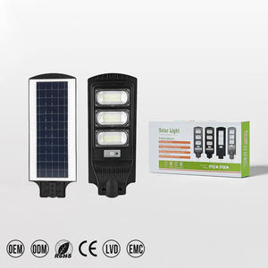 Lampe solaire tout-en-un IP65, éclairage LED solaire 50w-250w, <span class=keywords><strong>lampadaire</strong></span> intelligent intégré pour route, jardin, extérieur - Product Image 6