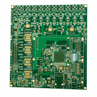 PCB HDI COB AC-P0.93 Personalizado - Tecnología de Microvia de Vía Ciega Multicapa, Circuito de Línea Fina, Perforación Láser, Superficie ENIG de 3.5mil