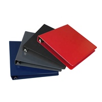Carpeta de Archivo de Vinilo A4 A5 con 3 Anillas, Personalizable con Logotipo, PVC Blanco, Anillas de 3 mm de Grosor, Resistente, Impresión HY
