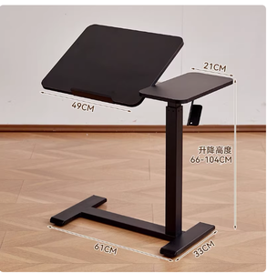 Escritorio de Computadora de Madera Moderno, Económico y Portátil, Simple, con Altura Ajustable para Uso Doméstico - Product Image 3