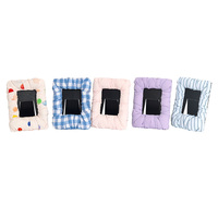 Cadre photo transparent en plastique avec rivets scintillants de 3 pouces, écologique et étanche, pour Instax Mini 13, support de bureau, direct usine